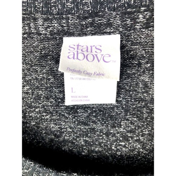 Christmas Sweater Women’s Stars And Above Size Large Bulldog Mom - Picture 4 of 7